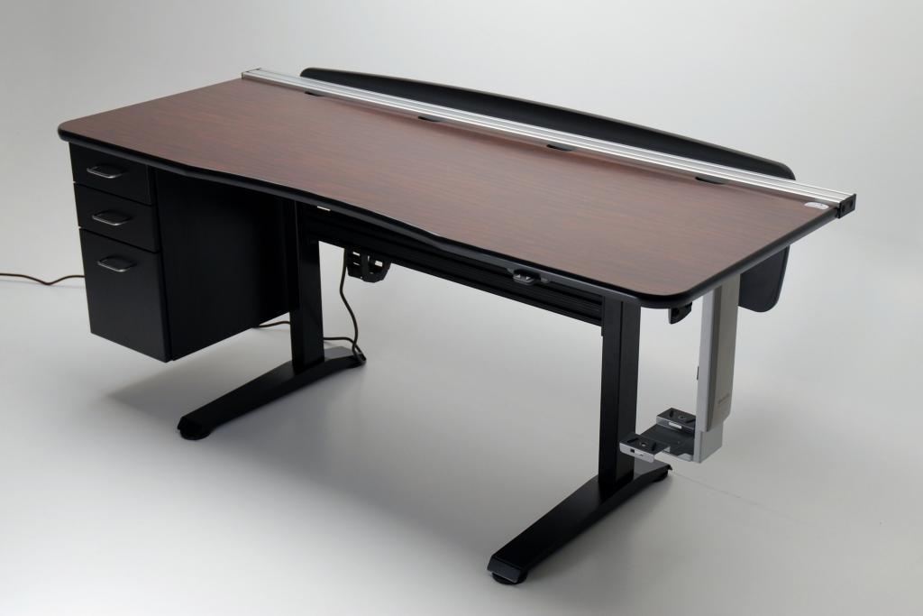 Ergo Office Height adjustable desk right view